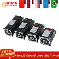 MHCN Nema23 Closed Loop Stepper Motor 1.2Nm 2Nm 2.5Nm 3Nm Shaft Diameter 8mm Integrated Digital Hybr