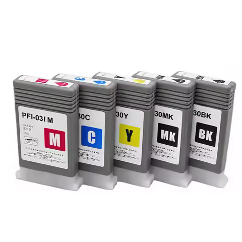 PFI-030 PFI-031 PFI030 031 Compatible Ink Cartridge TM240 340 Full With Pigment Ink For Canon ImageP