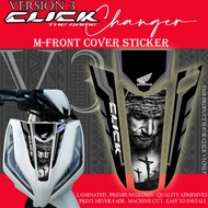 CLICK V3 ACCESSORIES / CLICK V3 FRONT STICKER / CLICK V3 M FRONT COVER STICKER