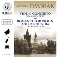 AUTHORIZED DISTRIBUTOR - ALFRED MUSIC - DVORAK VIOLIN CONCERTO AND ROMANCE FOR VIOLIN