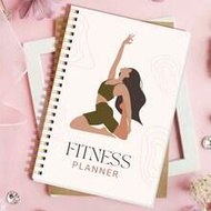 Fitness Workout Journal For Women & Men, A5(5.5" X 8.2") Workout Log Book Planner For Tracking, Prog