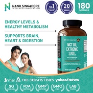 Nano Singapore MCT Oil Extreme 3,800mg (180 softgels)