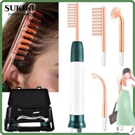 SUKIKII Vortex Hair Growth Wand, 4 Settings High Frequency Vortex Comb Bundle,  Nourishes Hair Roots