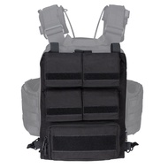 IDOGEAR Tactical Pouches Zip-on Panel Pouch Military Vest Accessory Bag for JPC 2.0 AVS CPC Vest