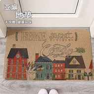 Entry Door Mat Bathroom Door Anti-slip Mat Household Bathroom Absorbent Wear-resistant Foot Mat Line