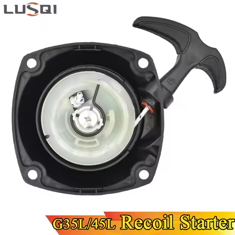 LUSQI Recoil Hand Pull Starter For 143R 443R BC4310 G45L G35L Garden Tools Petrol Brush Cutter Start