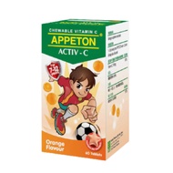 APPETON ACTIV - C 100MG ( 7-12 YRS ) TABS 60'S