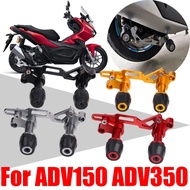 For HONDA ADV150 ADV350 ADV 150 160 ADV 350 ADV160 Accessories Muffler Falling Protection Exhaust Slider Crash Pad Prote