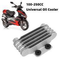 Universal Oil Cooler 5 Rows Aluminum 65ml Durable Motorcycle Engine Radiator For 100-250CC Dirt Moto