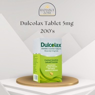 Dulcolax Tablet 5mg 200's - overnight relief