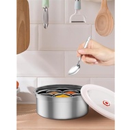 Masala Dabba Spice Box Stainless Steel Spice Containers Masala Dabba with 7 Compartments Indian Spic