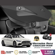 4K UHD Premium Dash Cam Mercedes-Benz W206 C43 C300 C200 2022-2025 Design Hidden DashCam Front 4K 21