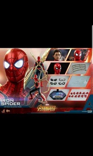 100% new hottoys iron spider mms482