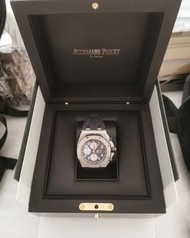 二手 Audemars Piguet Royal Oak Offshore Safari Chronograph 26470ST.OO.A801CR.01 陶瓷的 停產 透底