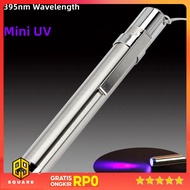 Sunfield Senter UV Mini Ultraviolet Light Pen 395nm - UV-16 Original 99 Square