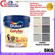 Dulux Catylac Tinting Cat Tembok Dinding Interior Grey Abu 5 Kg