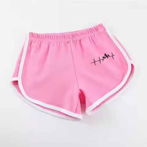 Cotton Sports Shorts Summer Yoga Dance Pants Breathable Workout Running Shorts Dolphin Shorts for Wo
