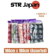 Premium Plastic Table Cover 180cm x 180cm Disposable Table Cloth Red color