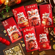 现货！马年红包袋2026新款春节过年金葱醒狮压岁钱包新年创意卡通利是封Year of the Horse Red Bag 2026 New Spring Festival New Year88EE