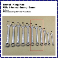 Kunci Ring Pas 16mm/18mm/19mm