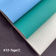 0.8mm Togo Texture Microfiber Fabric - Matte Finish, Scratch Resistant for Bags, Shoes & Crafting