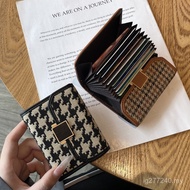Ladies Small Trendy Card Holder Canvas Multi-Card Slot ID Slot Exquisite New Style 2025 Driver's Lic
