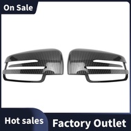 Car Carbon Fiber Rearview Side Mirror Cover Replacement for    C E Class W204 W212 W176 W246 C218 X1