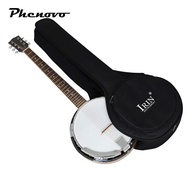 [Phenovo] Banjo Gig Bag Banjo Tote Bag Hard Case Professional Oxford Cloth Electric Guitar