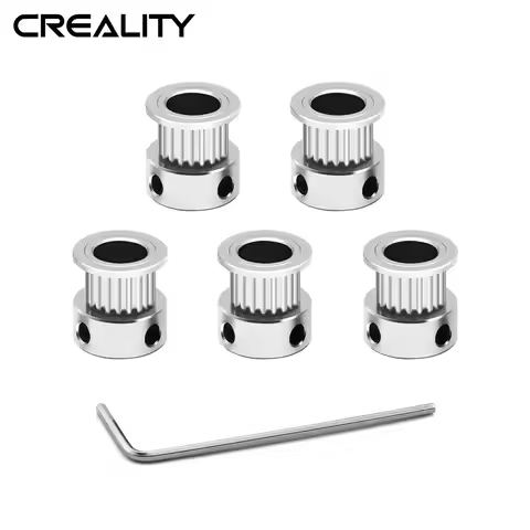 5Pcs GT2 Pulley 20 Teeth 8mm Bore for 3D Printer Parts CNC Machine 6mm Width 20T Timing Belt,3D Prin