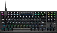 Corsair K60 PRO TKL RGB Tenkeyless Optical-Mechanical Gaming Keyboard - OPX Switches, Brushed Alumin