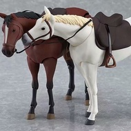 Figma Horse White Brown/Brown Super Movable Body Horse Figure Model Ornaments