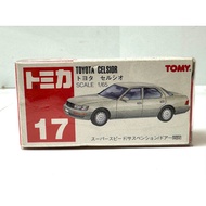 Tomica No.17 Toyota Celsior Diecast Car Suspension Doors Rare Japan