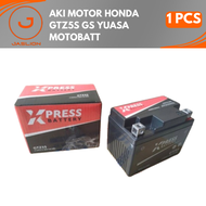 Aki Motor Honda Beat Max Bike GTZ5S GS YUASA MOTOBATT/aki motor aki kering motor murah aki aki motor