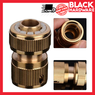Black Hardware Brass Hose Quick Connector Garden Hose Socket Brass Hose Quick Connector Garden Hose 