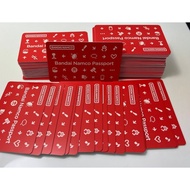 New Red Banapassport Taiko no Tatsujin WMMT Wangan Midnight Arcade Card