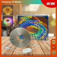 Lampu SMD LED Hight Light 8 Mode Kelap-Kelip Warna-Warni  6-10 Meter