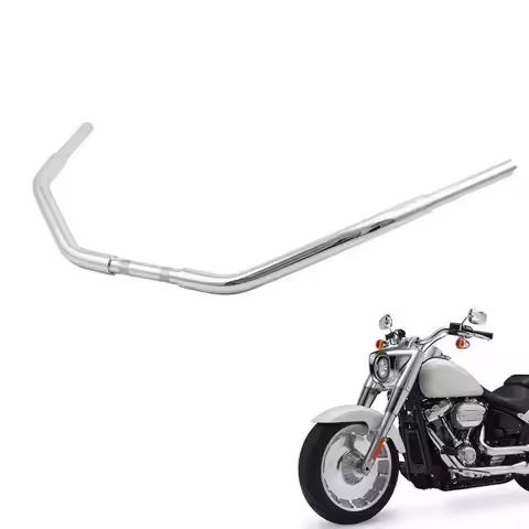 Motorcycle 3.5" Rise Fat Beach Handle Bar For Harley Softail Deuce FXSTD Road King FLHR Dyna XL 883 