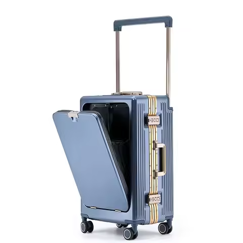 Formsio 20"24"28 Inch Retro Spinner Rolling Luggage Laptop Trolley Suitcase Bag On Wheels