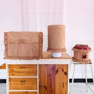 RETAIL MAGIC COM FRIDGE GALLON COVER PLAIN BROWN EMBOSED