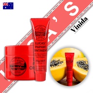Lucas Papaw Ointment 25g 100% Original Pawpaw Cream For Skin/ Lips Dryness Crack BEST Moisturiser