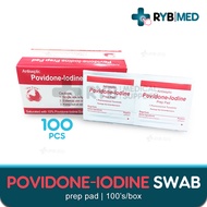 Povidone Iodine Swab / Pads / Wipes (100 Swabs) Sure-guard/Orex