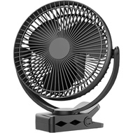 dgfg DUTRIEUX mini fan Fan, 8 Inch Mini Quiet Desk Fan, USB Rechargeable Battery Operated on Fan, USB Desk Fan Desk Fans
