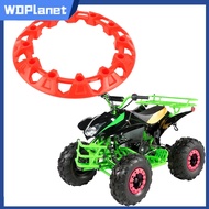 WDPlanet อุปกรณ์ตกแต่งกระทะล้อล้อ ATV,กระทะล้อขอบยางใช้งานได้หลากหลายตกแต่งเครื่องป้องกันฮับยางรถ ATV