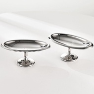 Stainless Steel Oval Goblet Lace Ice Cream Cup Dessert Cup Goblet Fruit Cup Banana Boat Cup Goblet