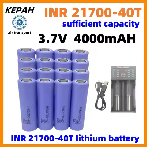 100% NEW 21700 4500mah 45A 🧡 3.7V high discharge/capacity Li-ion rechargeable battery PK 30T high di