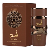 น้ำหอม Asad Bourbon - Lattafa น้ำหอมผู้ชาย EDP 100 ml. น้ำหอมอาหรับ น้ำหอมดูไบ
