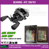 LYNX bearing ATC Combat 101 ceramic/stainless steel fishing baitcasting reel bearing spare part
