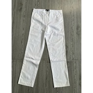 Linen trousers with stains _Size uk8