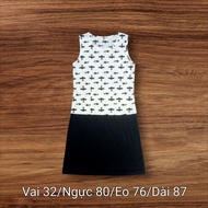 HDM 2HAND: DRESS Sleeveless BY HAND (Size + measurements written on picture. You have to see measure