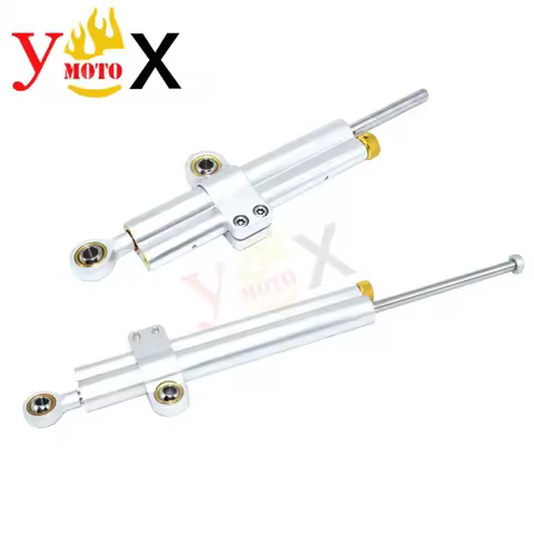 CNC Steering Damper Stabilizer Linear Reversed Safety Control For SUZUKI GSXR600 GSXR750 GSXR1000 GS